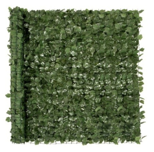 Outdoor Faux Ivy Privacy Screen Fence, 94x59in - Lot 33