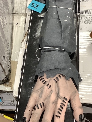 Halloween Decor, Zombie Arm, Appears New - Lot 52