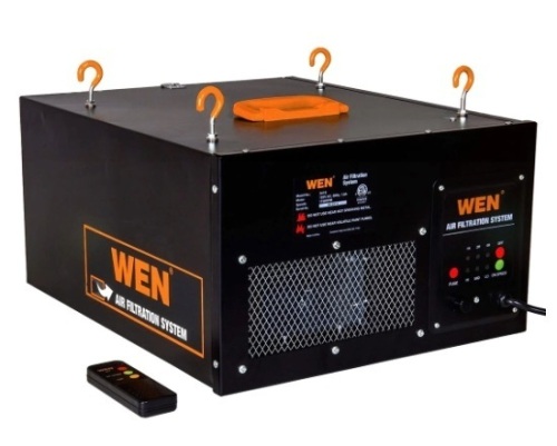 WEN 3410 3-Speed Remote-Controlled Air Filtration System (300/350/400 CFM), Appears New - Lot 57