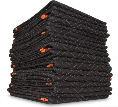 WEN 272812 72-Inch by 80-Inch Heavy Duty Padded Moving Blankets, 12-Pack - Lot 61
