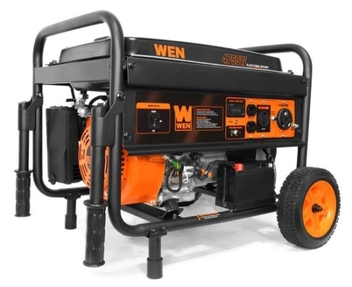 WEN 56475 4750W Electric Start Generator, Appears New - Lot 68