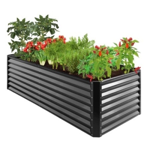 Outdoor Metal Raised Garden Bed, 8x4x2ft, Appears New - Lot 72
