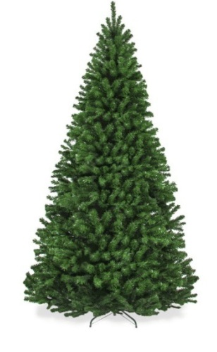 Premium Artificial Spruce Christmas Tree w/ Foldable Metal Base, 7.5ft - Lot 105