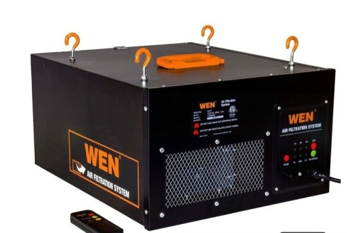 WEN 3410 3-Speed Remote-Controlled Air Filtration System (300/350/400 CFM) - Lot 115