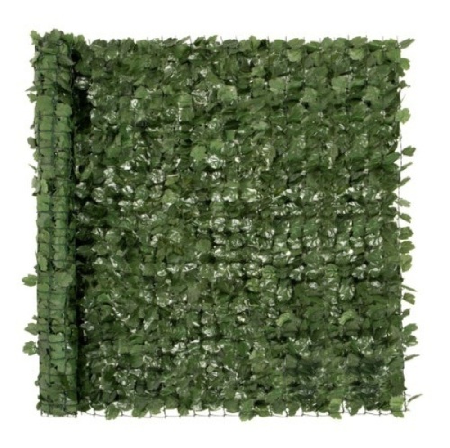 Outdoor Faux Ivy Privacy Screen Fence, 94x59in - Lot 158