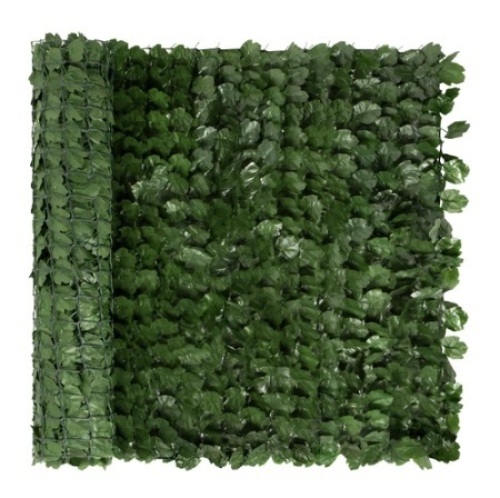 Outdoor Faux Ivy Privacy Screen Fence, 94x39in - Lot 160