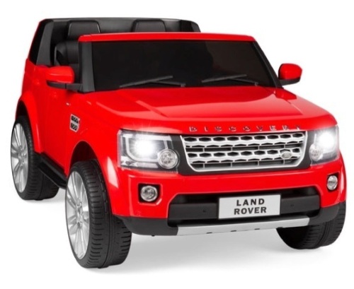 12V 2-Seater Licensed Land Rover Ride-On w/ Parent Remote Control, Red - Lot 226