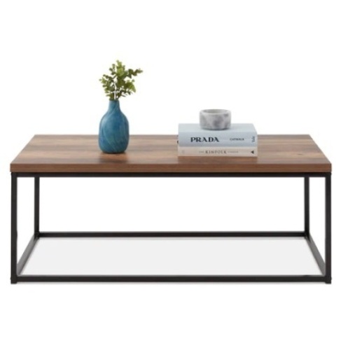 Garden Wooden Potting Bench w/ Metal Table Top - Natural, Brown - Lot 361