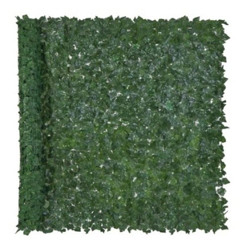 Outdoor Faux Ivy Privacy Screen Fence, 96x72in - Lot 362