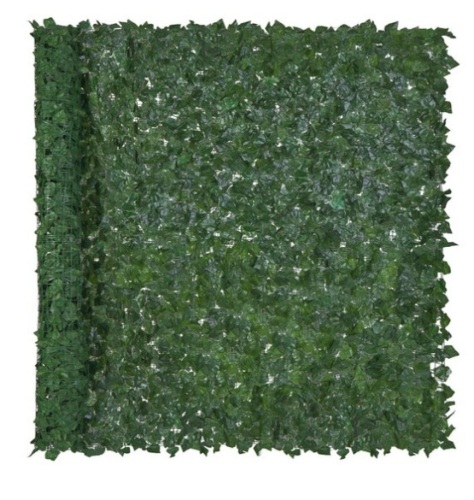 Outdoor Faux Ivy Privacy Screen Fence, 96x72in - Lot 442