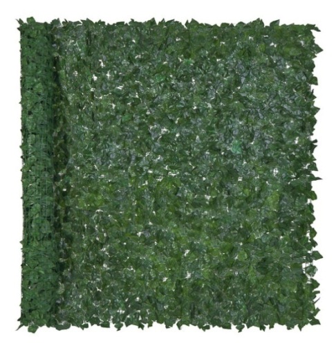 Outdoor Faux Ivy Privacy Screen Fence, 96x72in - Lot 447