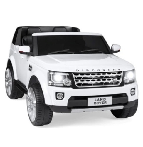 12V 2-Seater Licensed Land Rover Ride-On w/ Parent Remote Control, White - Lot 478