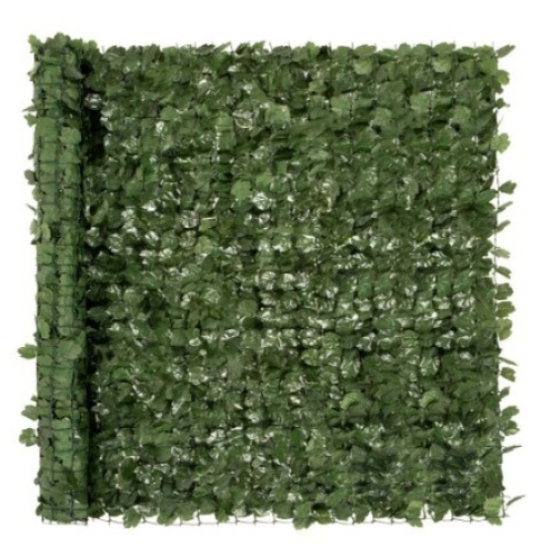 Outdoor Faux Ivy Privacy Screen Fence, 94x59 - Lot 479