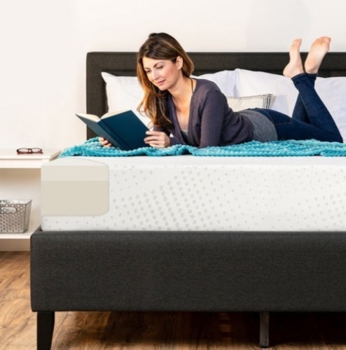10in Dual Layered Memory Foam Mattress w/ CertiPUR-US Certified Foam, Queen - Lot 497