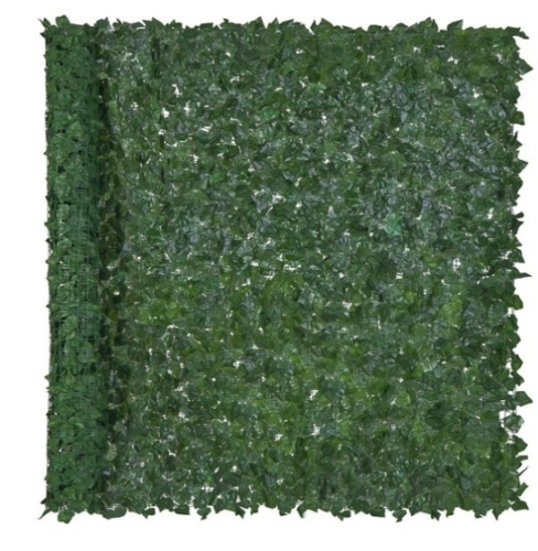 Outdoor Faux Ivy Privacy Screen Fence, 96x72in - Lot 534