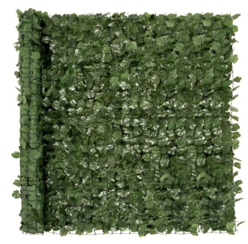 Outdoor Faux Ivy Privacy Screen Fence, 94x59in - Lot 584