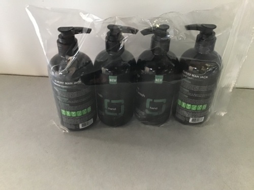Every Man Jack Hand Wash Sea Salt --12 oz, Hydrating, LOT of 4, New, Retail - $7.03 - Lot 19