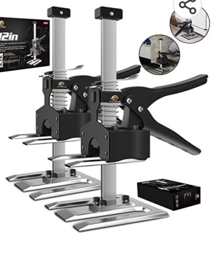 XClifes Arm Tool Lift 2PCS Labor Saving Arm, Wall Tile Locator,Multi-Function Height Adjustment Lifting Device, Door Panel LiftingCabinet Jack Board Lifter, Men's Labor-Saving Tool, Like New, Retail - $49.99 - Lot 24