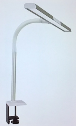 OttLite LED Extra Wide Area Clamp Lamp with 5 BrightnessSettings, Like New, Retail - $109 - Lot 28