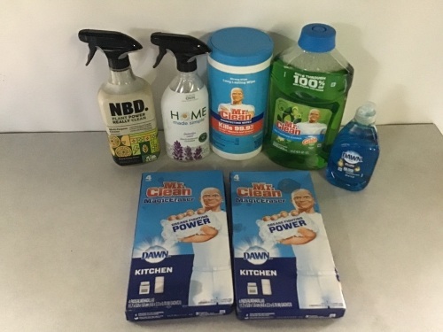 Miscellaneous Cleaning Items, LOT of 7, New - Lot 33