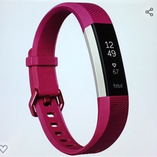 Fitbit Inspire 2 Health & Fitness Tracker, Pink, Like New, Retail - $66 - Lot 65