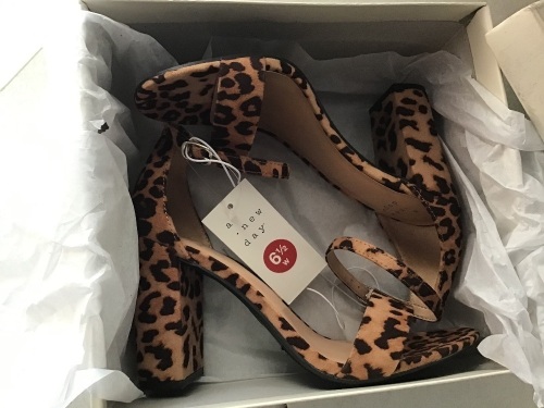 A New Day, Loepard Women's Shoe, Size 6 1/2, New, Retail - $29.99 - Lot 66