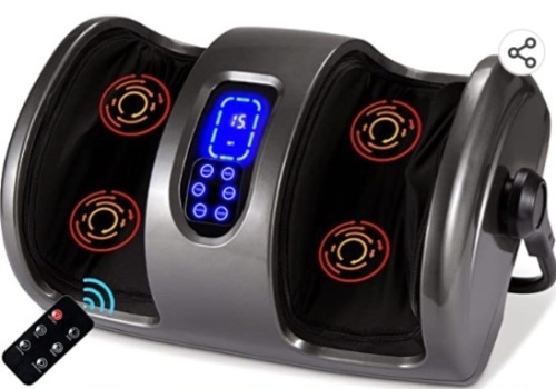 Best Choice Products, Foot Massager Machine, Shiatsu Leg Massager, Therapeutic Reflexology Calf massager, Blood Circulation, Deep Kneading Rollers, Like New, 109.99 - Lot 68