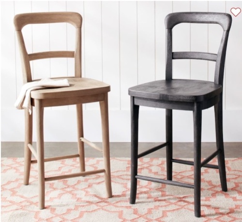 Pottery Barn, Cline, Counter Stool, Like New, Retail - $199 - Lot 72