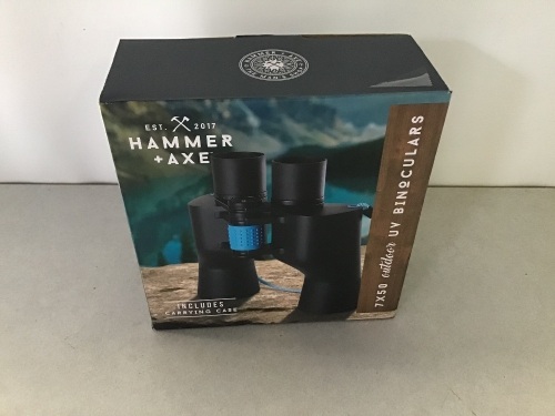 Hammer + Axe, 7x50, Outdoor UV Binoculars, New, Retail - $19.99 - Lot 89