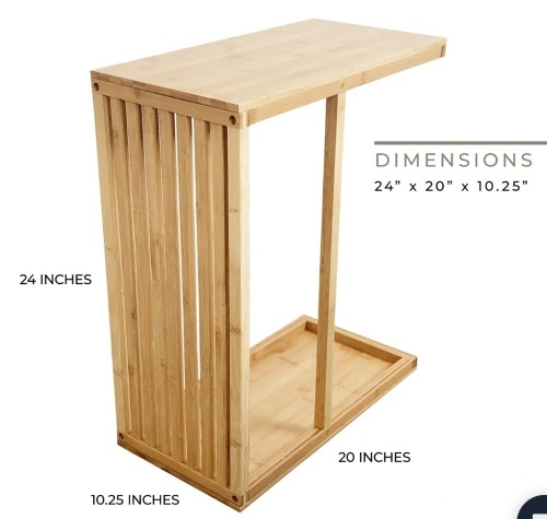 Bamboo Table, Like New Retail - $42.99 - Lot 99