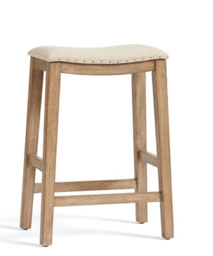 Pottery Barn, Selma Counter Stool, Like New, retail - $139 - Lot 121
