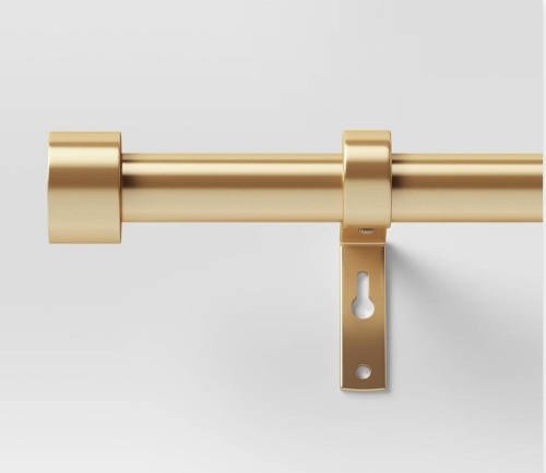 36"-66" Dauntless Curtain Rod Brass - Project 62, Like New Retail - $28 - Lot 167