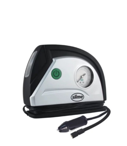 Slime 12V Standard Tire Inflator With Light - 40050, Like New, Retail - $17.98 - Lot 192