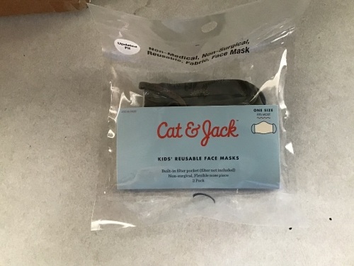 Cat & Jack, Mask, LOT of 24, New, Retail - $4 Each - Lot 200