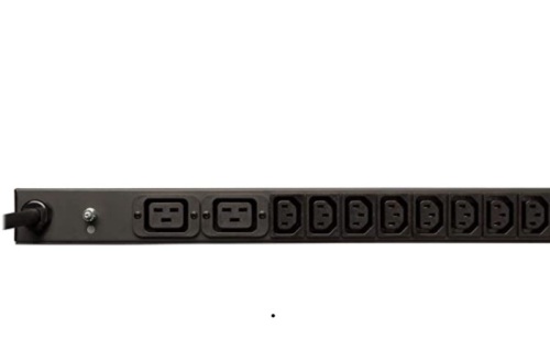 Tripp Lite Basic PDU, 14 Outlets (12 C13, 2 C19), 208/240V, NEMAL6-20P Input, 3.3/3.8kW, 15 ft. Cord, 1U Rack- Mount Single-Phase PDU(PDUH20HVL6),, Like New, Retail - $146.86 - Lot 209