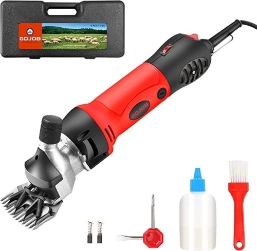 Sheep Shears,500w Professional Sheep Shearing Clippers, Pet Farm Suppliesfor Shaving Fur Wool in Sheep, Goats, Cattle, Farm Livestock Pet, Like New, Retail - $72.99 - Lot 212