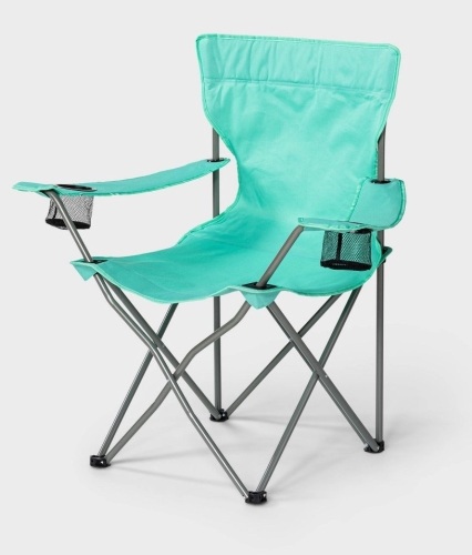 Adult Outdoor Portable Chair Teal - Sun Squad, LOT of 2, Like New, Retail - $12.75 - Lot 213