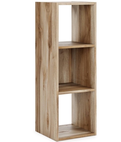35.43" Vaibryn 3 Cube Organizer Brown - Signature Designby Ashley, Like New, Retail - $59.99 - Lot 228