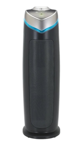 GermGuardian AC4825 4-in-1 Air Purifier with HEPA Filter, UVCSanitizer and Odor Reduction, 22-Inch Tower (black), Like New, Retail - $99.99 - Lot 253