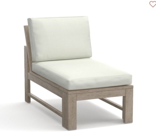 Pottery Barn,Indio Outdoor Furniture Cushions, Like New, Retail - $39.99 - Lot 285