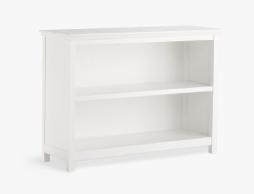 Pottery Barn ,Cameron 2-Shelf Bookcase, Simply White, Like New, Retail - $299 - Lot 302