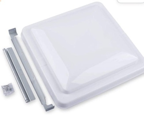 Camp'N 14" Universal RV, Trailer, Camper, MotorhomeRoof Vent Cover - Vent Lid Replacement (White 1 Pack), Like New, Retail - $24.99 - Lot 9