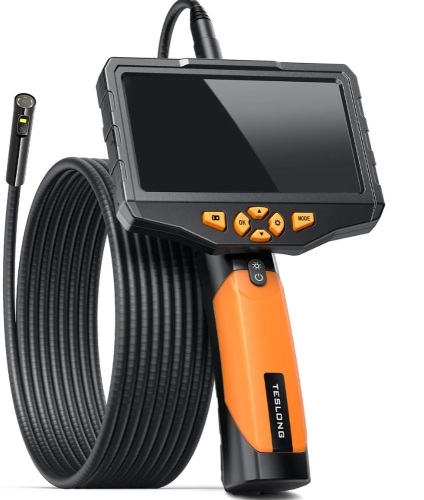 NTS300 PRO TRIPLE-LENS INSPECTION CAMERA WITH 5-INCH HDSCREEN, Like New, Retail - $179.99 - Lot 28