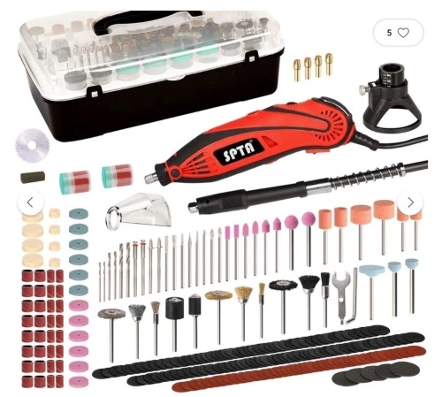 Rotary Tool, SPTA Rotary Tool Kit, Like New, Retail - $65 - Lot 56