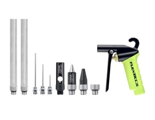 Flexzilla X1 Blow Gun Kit 10 Pc, New, Retail - $38.47 - Lot 72