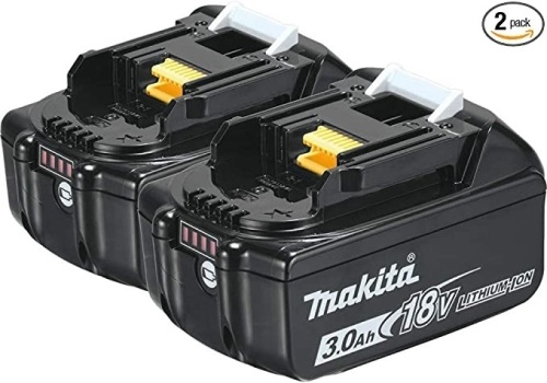 Makita BL1830B-2 18V 3.0 Ah LXT Lithium-lon Battery (2-Pack), Like New, Retail - $154 - Lot 89