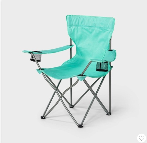 Adult Outdoor Portable Chair Teal - Sun Squad,LOT of 2,  Like New, Retail - $12.75 - Lot 103