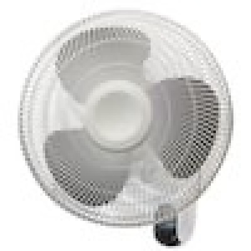 Hampton Bay 16 in. Indoor Wall Mount Fan with Remote, Like New, Retail - $49.98 - Lot 112