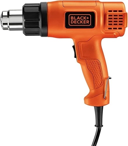 BLACK+DECKER Heat Gun, Dual Temperature (HG1300), Like New, Retail - $29.94 - Lot 130