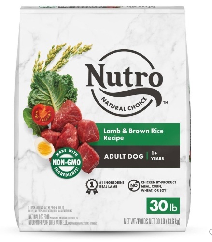 Nutro Wholesome Essentials Pasture-Fed Lamb & Rice RecipeAdult Dry Dog Food- 30lbs, New, retail - $67.98 - Lot 139
